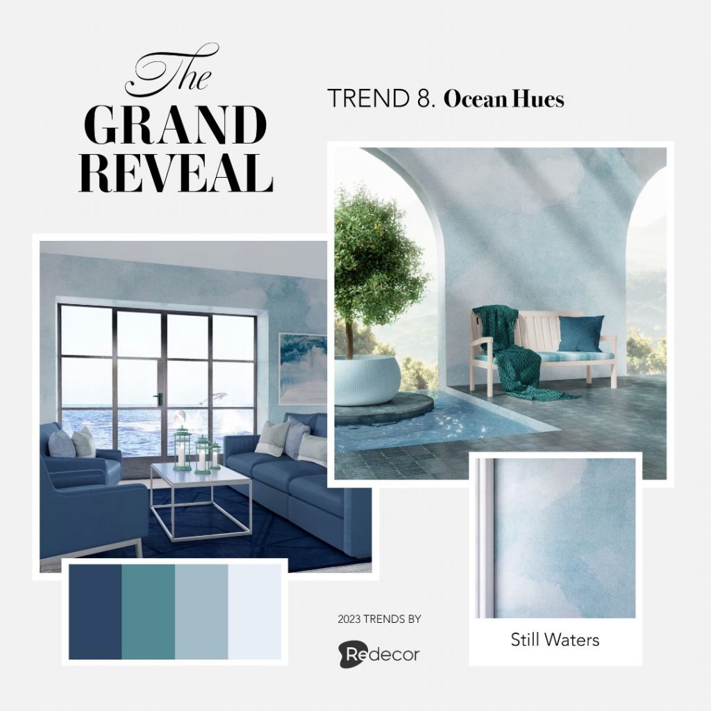 Interior Design Trend of 2023 Ocean Hues