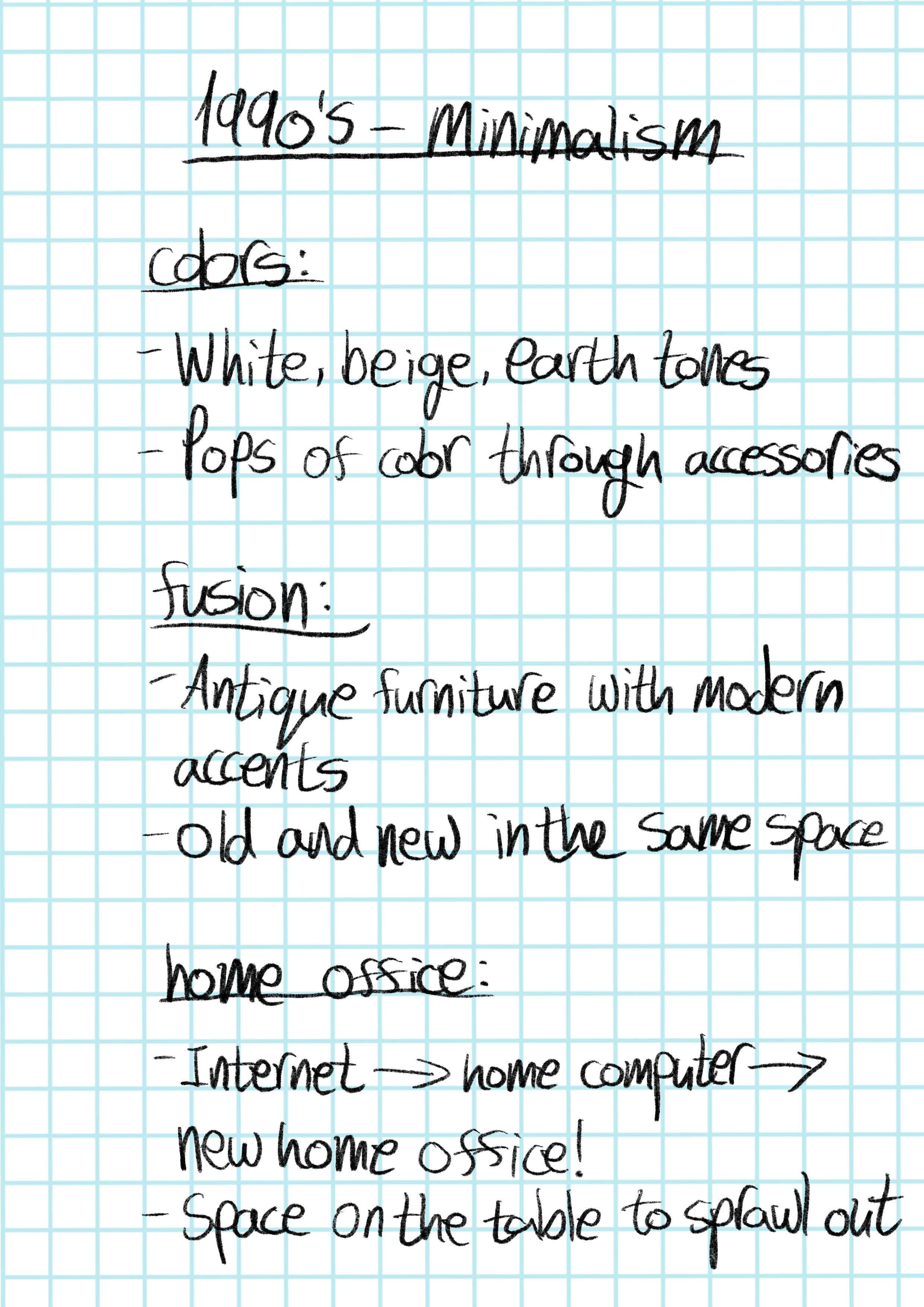 a summary of the lesson about 1990 on checkered paper